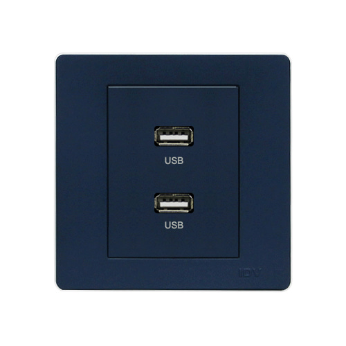 [우연티엔이] 유럽형 콘센트 1구-USB충전 [BSB1_B]